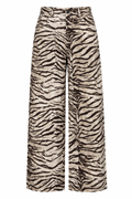 Pantalone zebra — vista intera non indossata su sfondo bianco