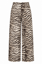 Pantalone zebra — vista intera non indossata su sfondo bianco
