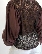 Camicia con pizzo
