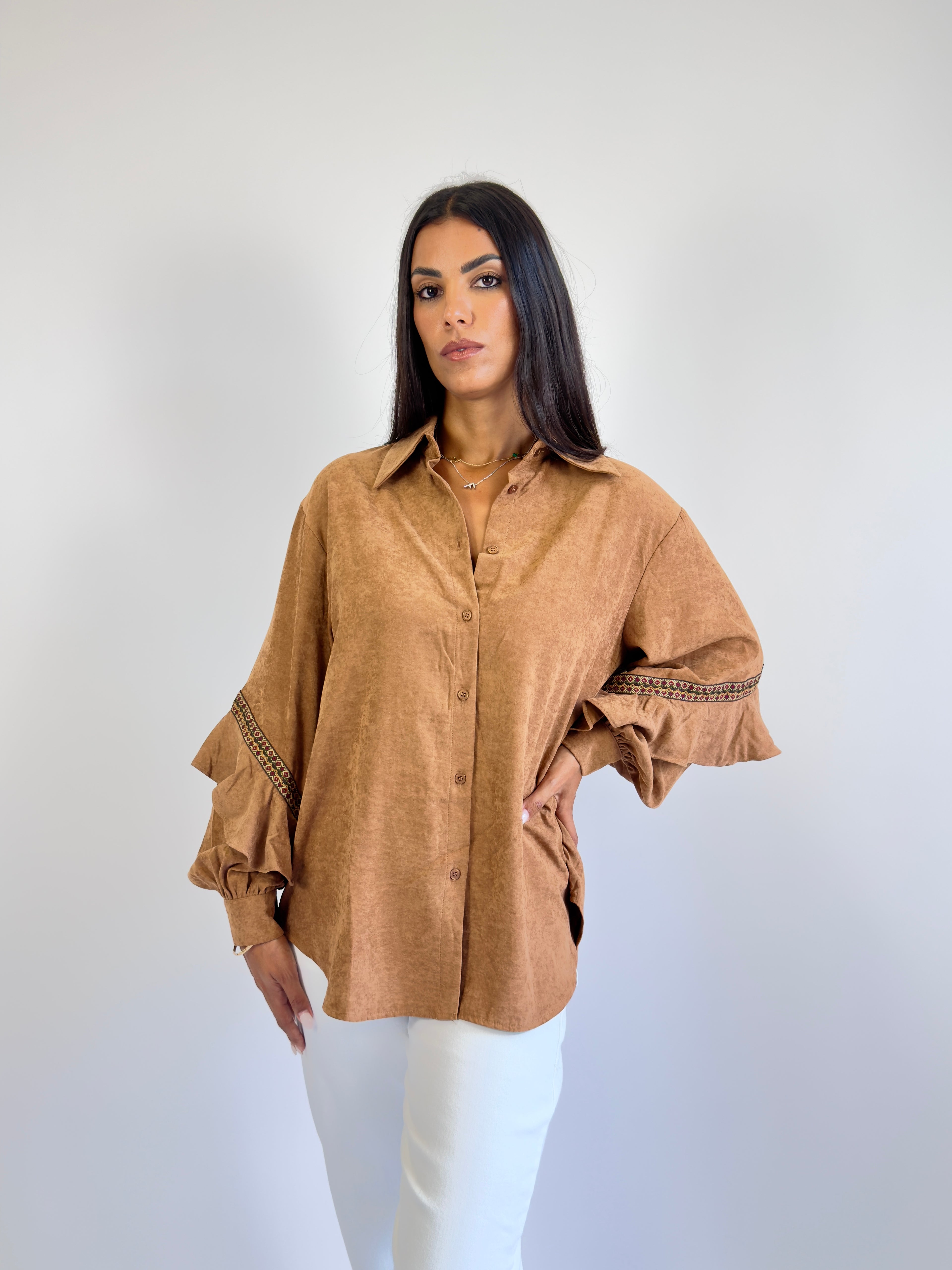 Camicia camoscio